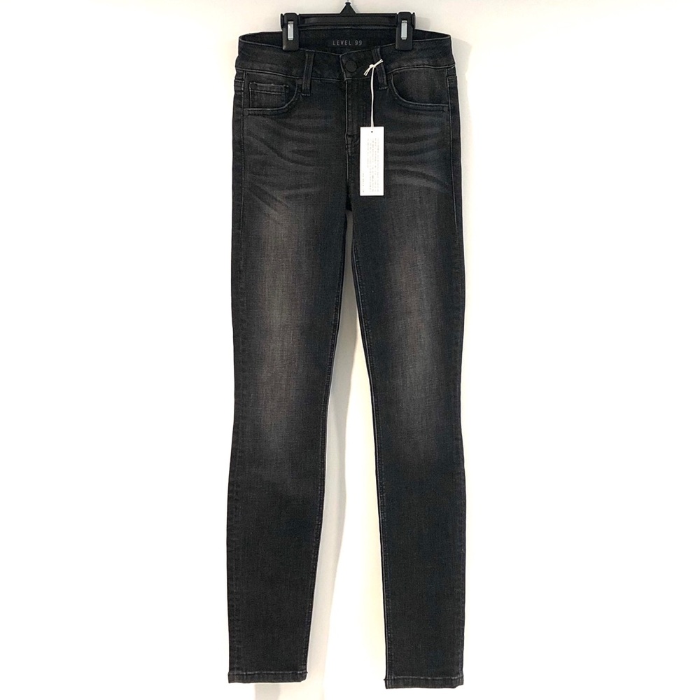 Anthropologie Level 99 Liza Mid Rise Skinny Jean